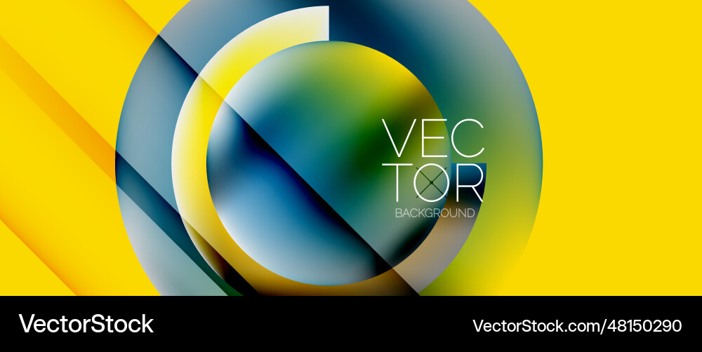 Dynamic fluid gradient techno sphere mesmerizing Vector Image