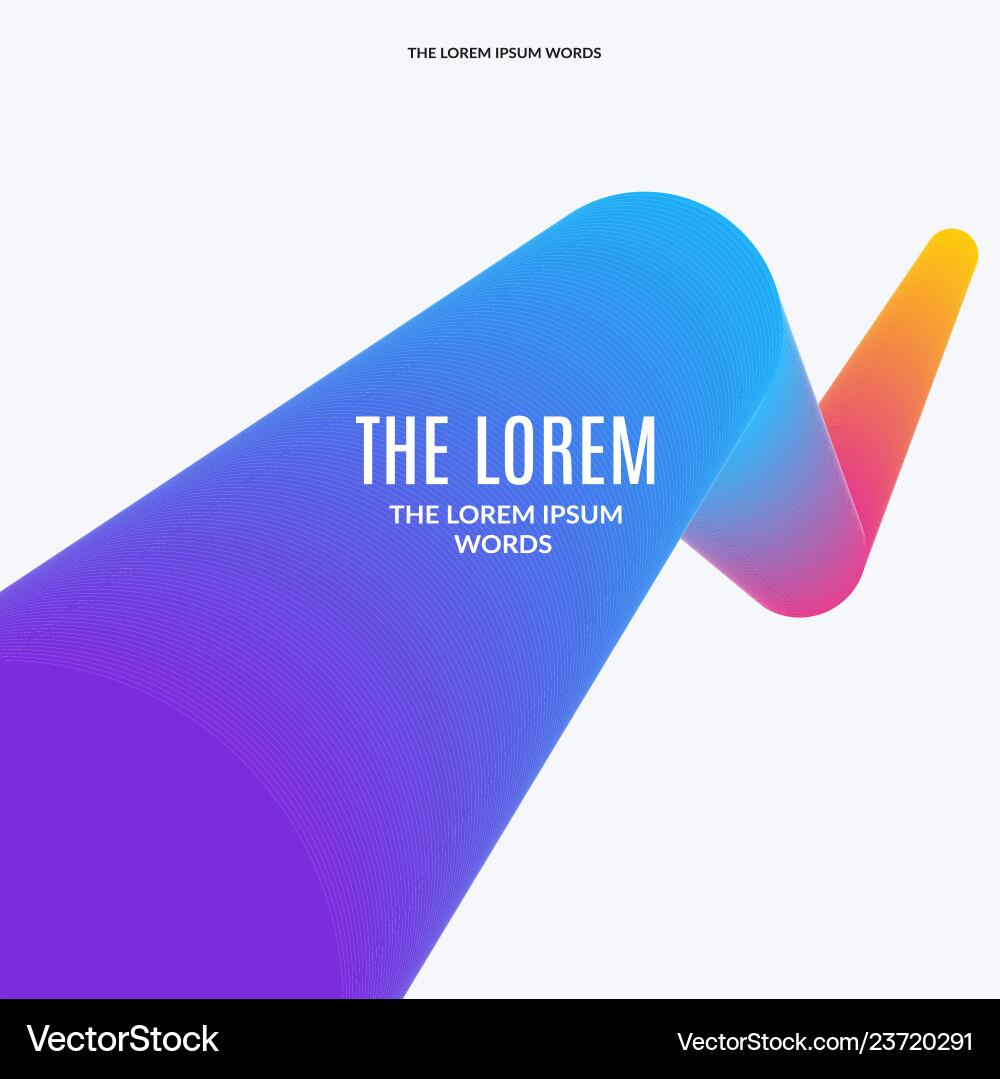 Abstract design colourful elements Abstract design colourful elements vector image