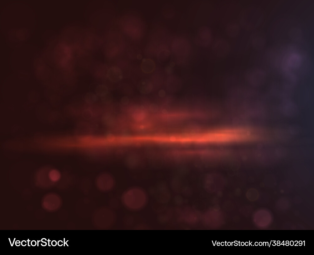 Dark background with bokeh and nature light Dark background with bokeh and nature light vector image