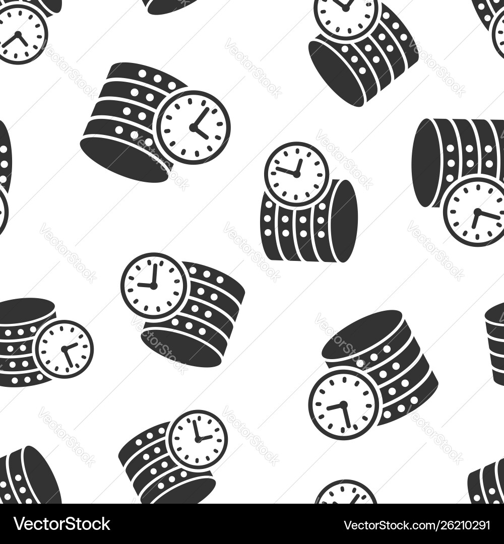 Data center icon seamless pattern background Data center icon seamless pattern background vector image
