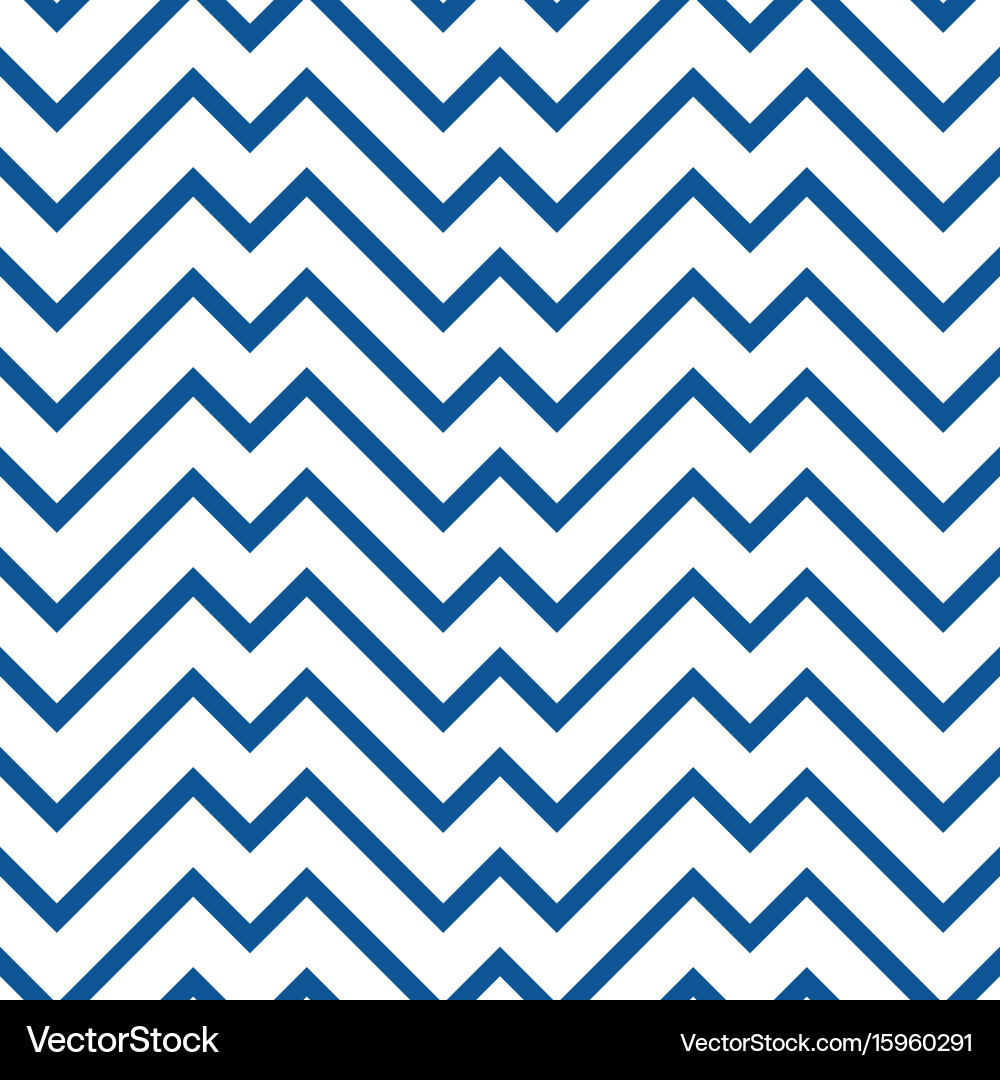 Geometric abstract seamless pattern linear zigzag vector image