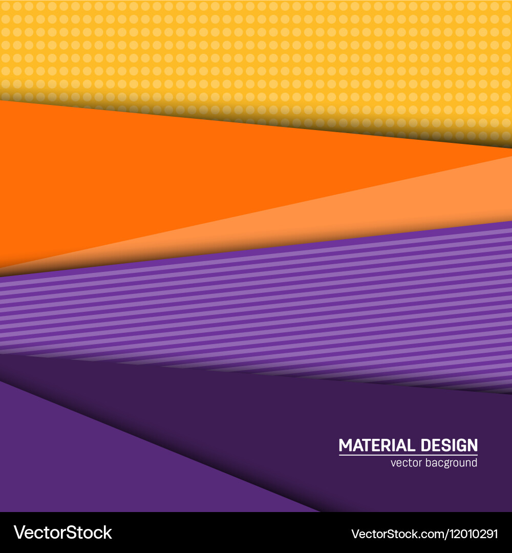 Material design background abstract vector image