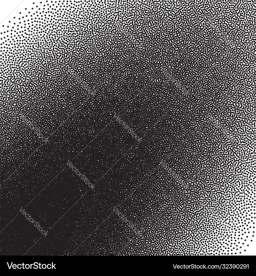 Stochastic raster halftone gradient print Stochastic raster halftone gradient print vector image