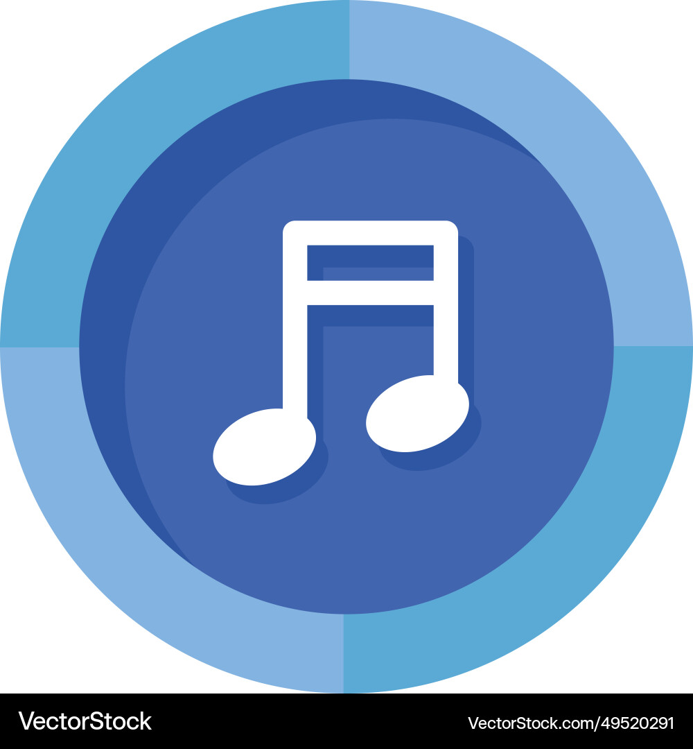 Ui ux element player music Vector Image