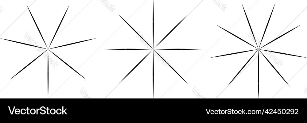Converging radial circular lines element Converging radial circular lines element Vector Image
