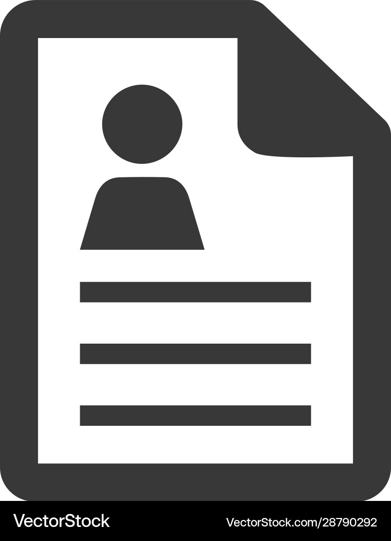 Text-lines document icon Text-lines document icon Vector Image