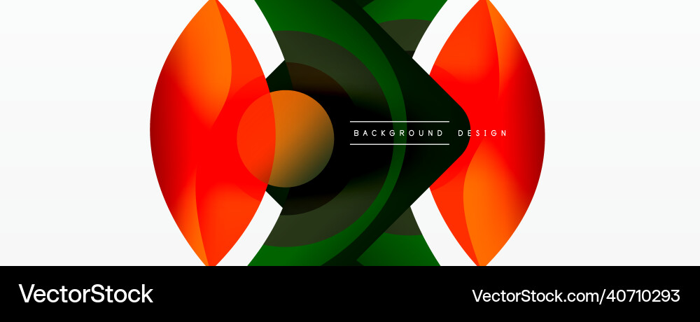 Abstract background with color geometric shapes Abstract background with color geometric shapes Vector Image
