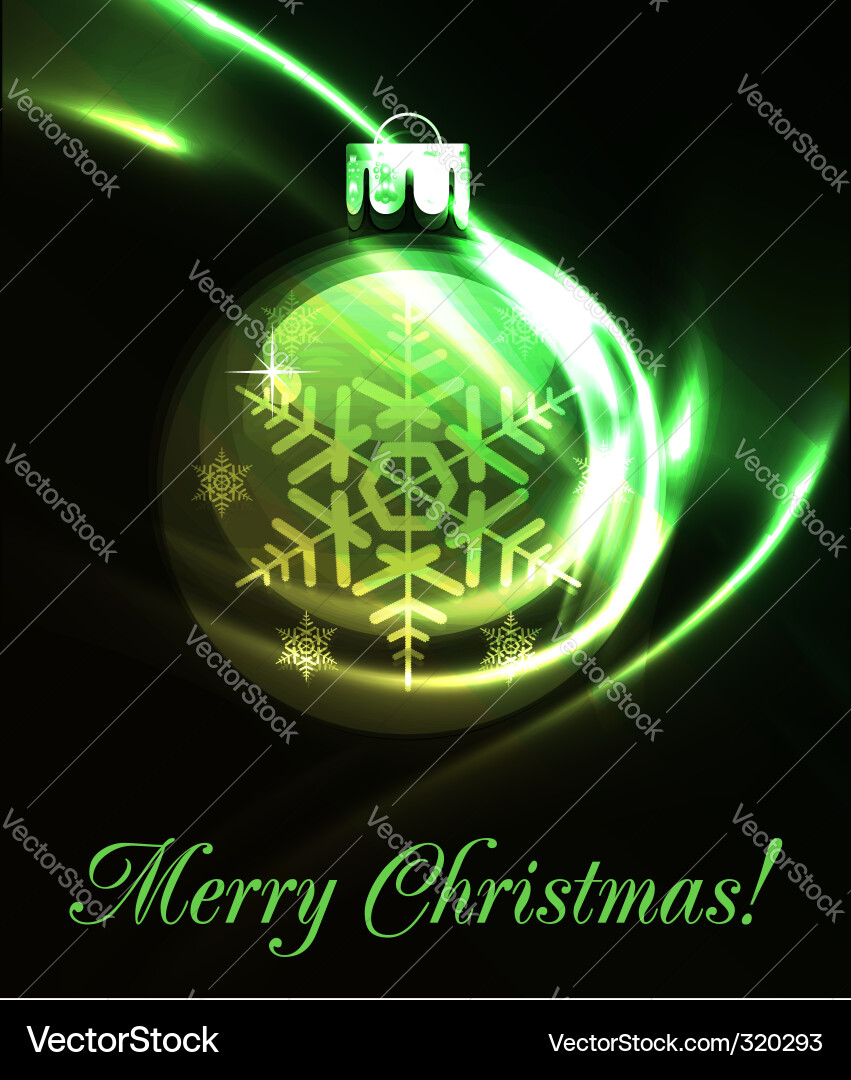 Christmas decoration Vector Image