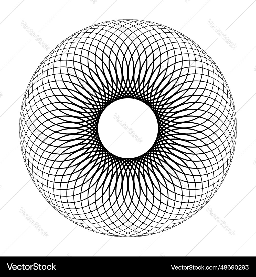 Circle lines pattern Circle lines pattern Vector Image