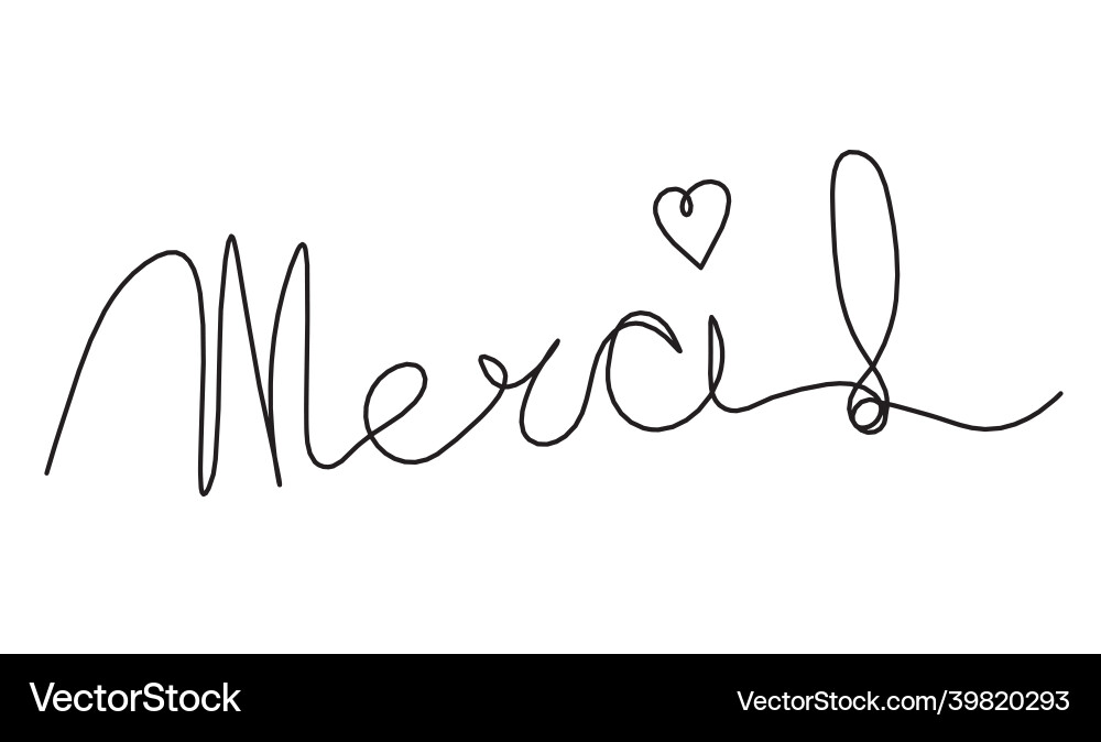 With exclamation mark as continuous line drawing vector image
