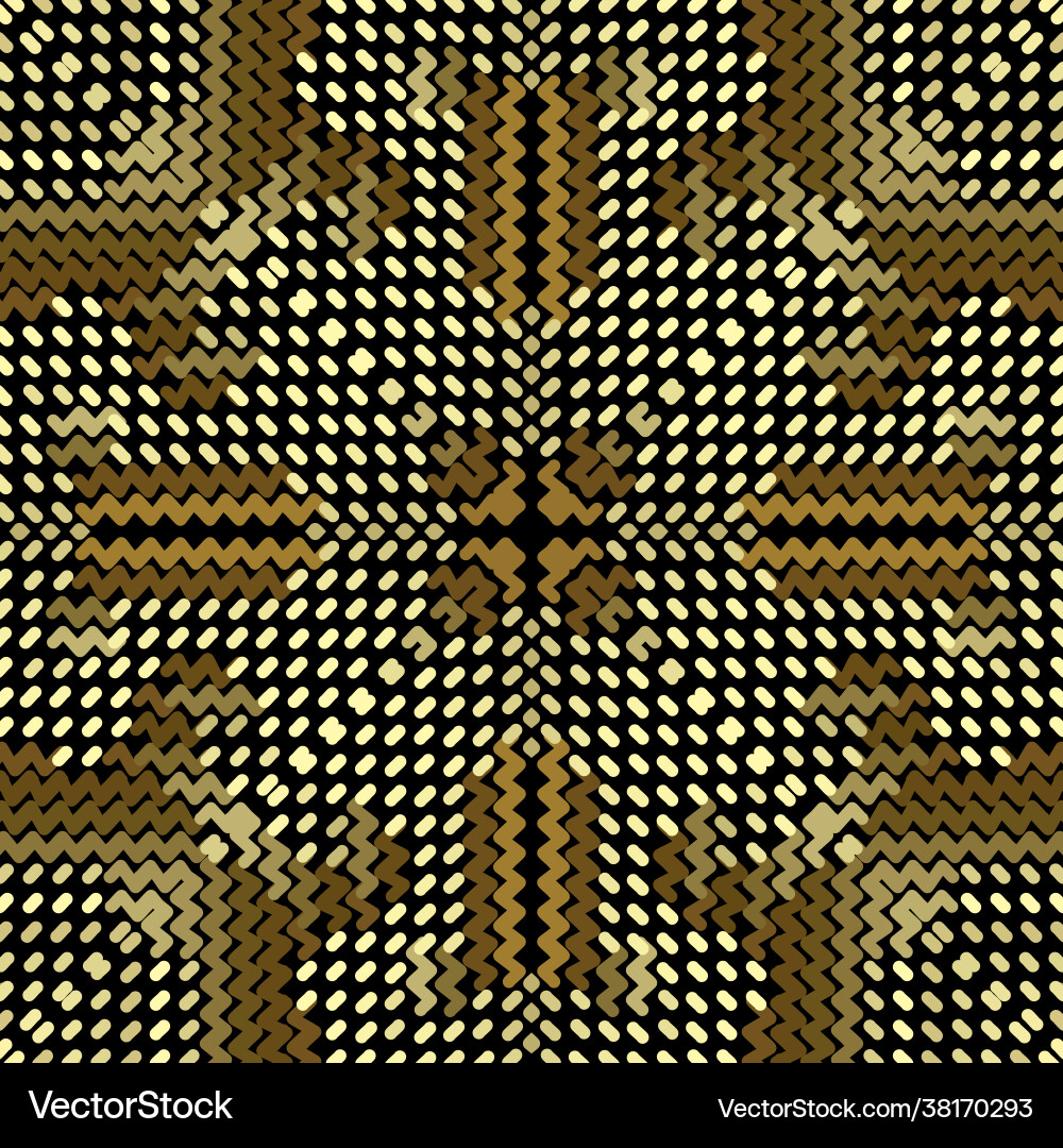 Zigzag and dotted lines colorful seamless pattern Zigzag and dotted lines colorful seamless pattern vector image