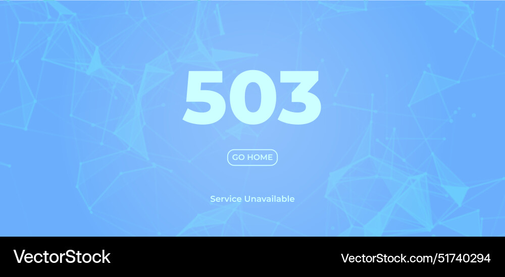 503 service temporarily unavailable error page 503 service temporarily unavailable error page vector image
