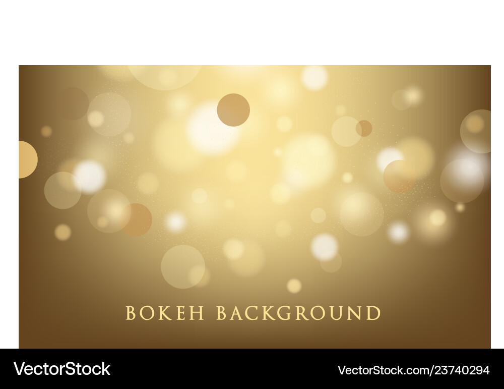 Abstract bokeh lights background Abstract bokeh lights background vector image