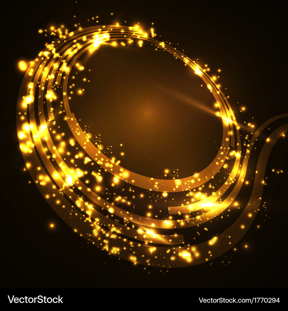 Dynamic Glowing Lines Background vector image