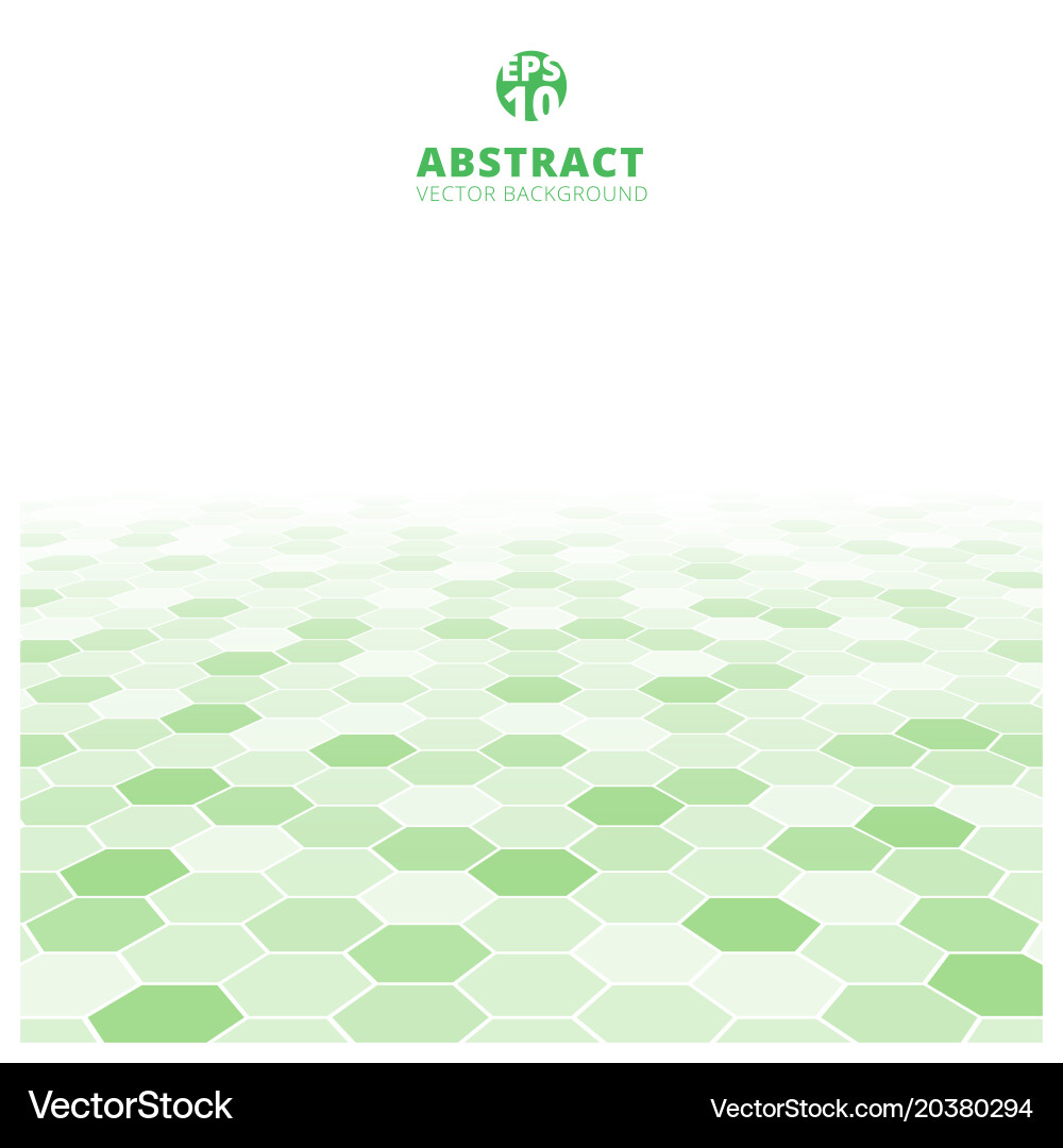 Modern Hexagon Pattern Background vector image