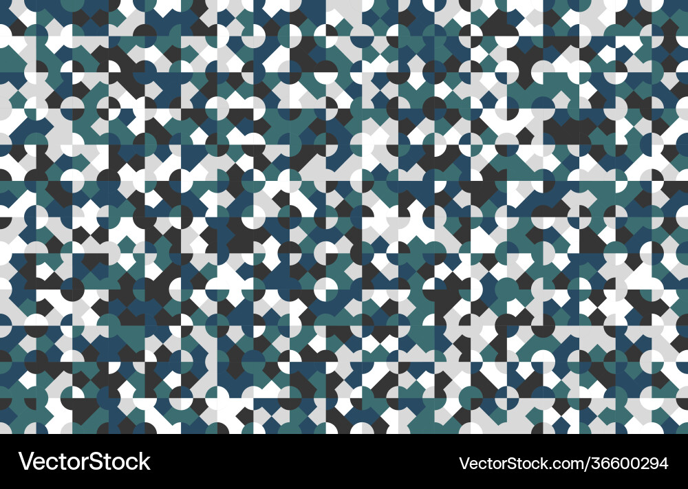 Mosaic abstract pattern design Mosaic abstract pattern design vector image