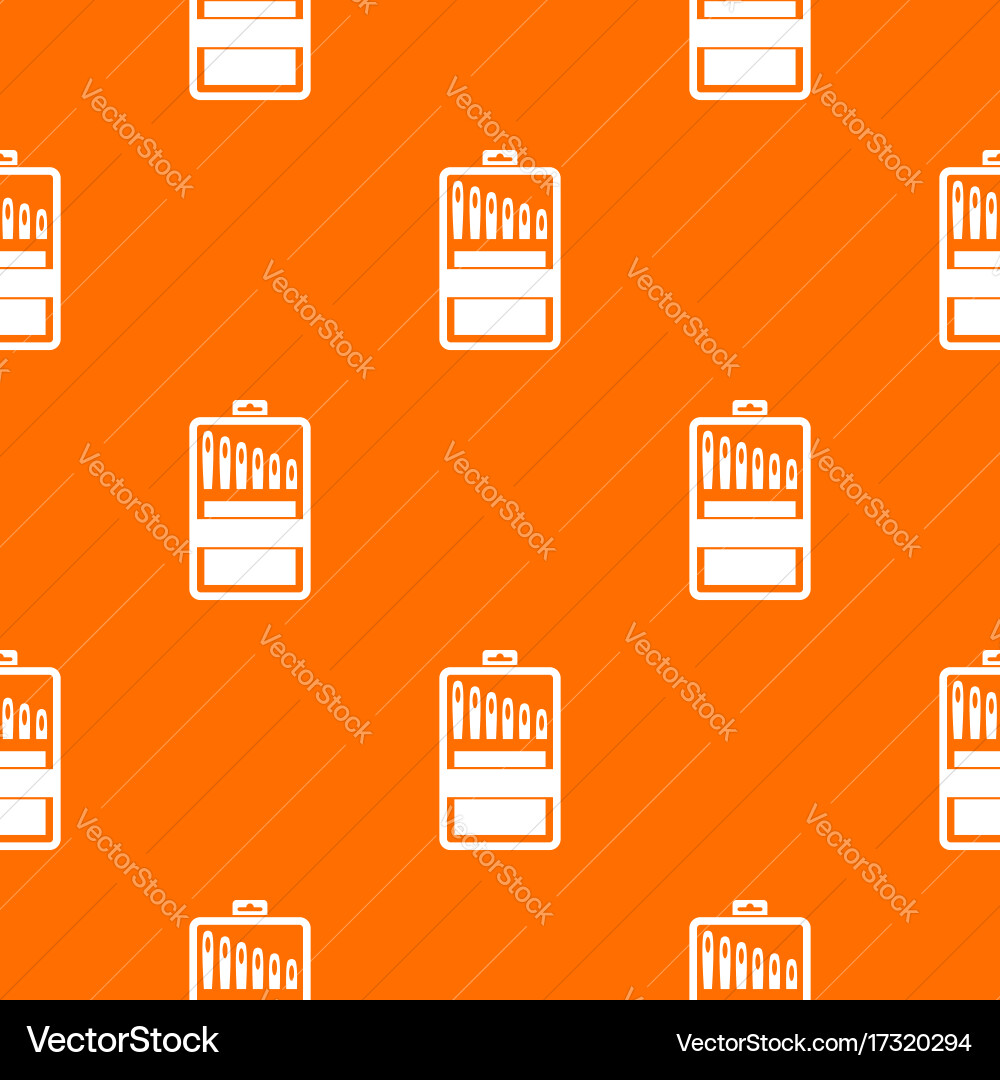 Set of needles pattern seamless Vector Image