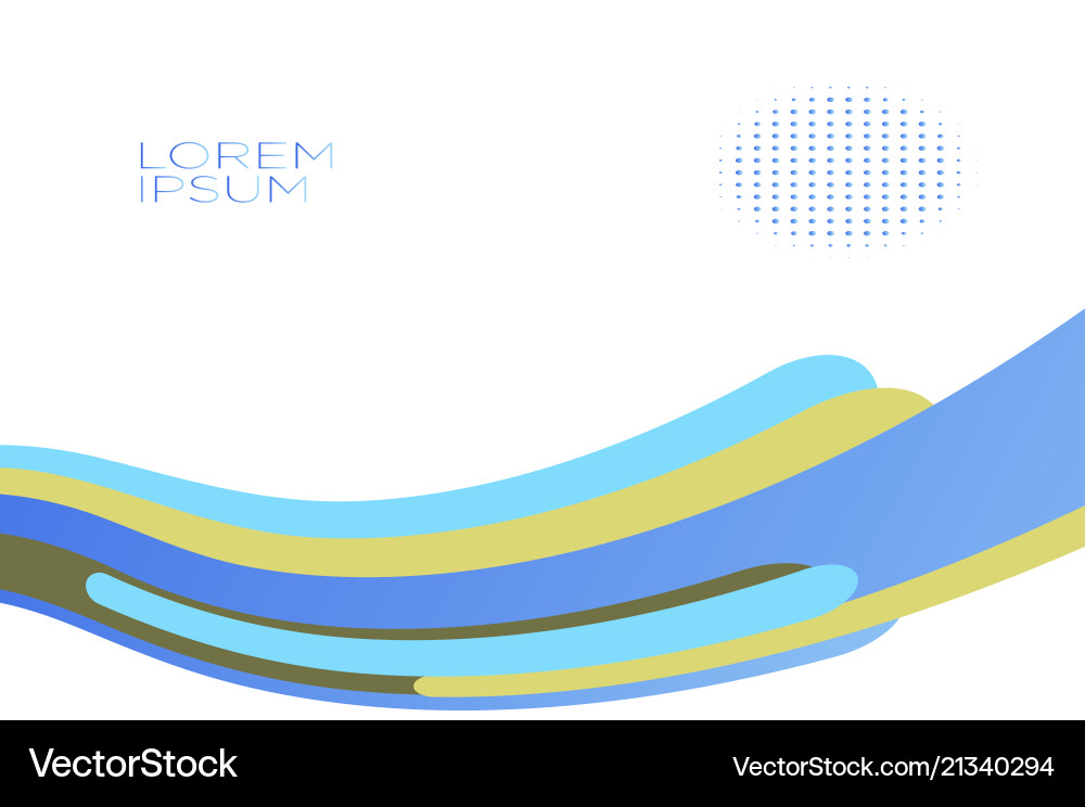 Smooth abstract colorful backgrounds set - eps10 vector image