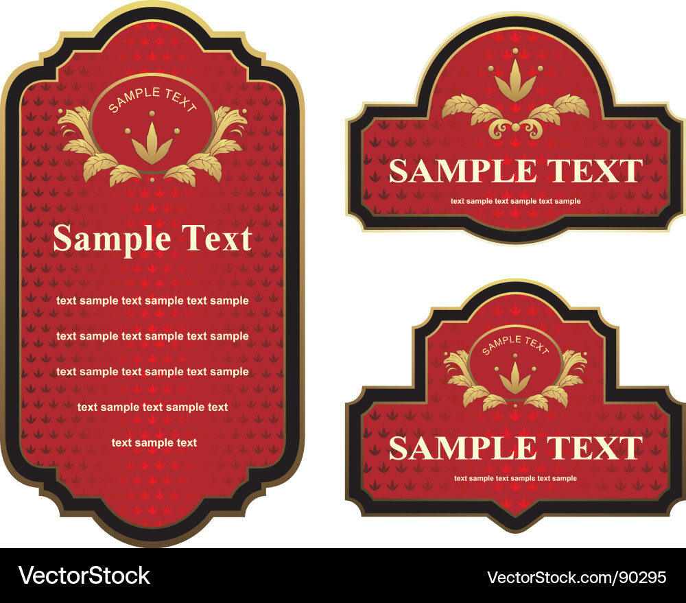 Label Vector Image