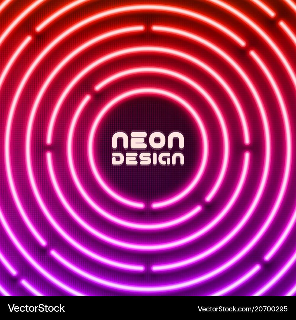 Neon Original Hintergrunddesign für Deckflyer Neon Original Hintergrunddesign für Deckflyer vektorbild