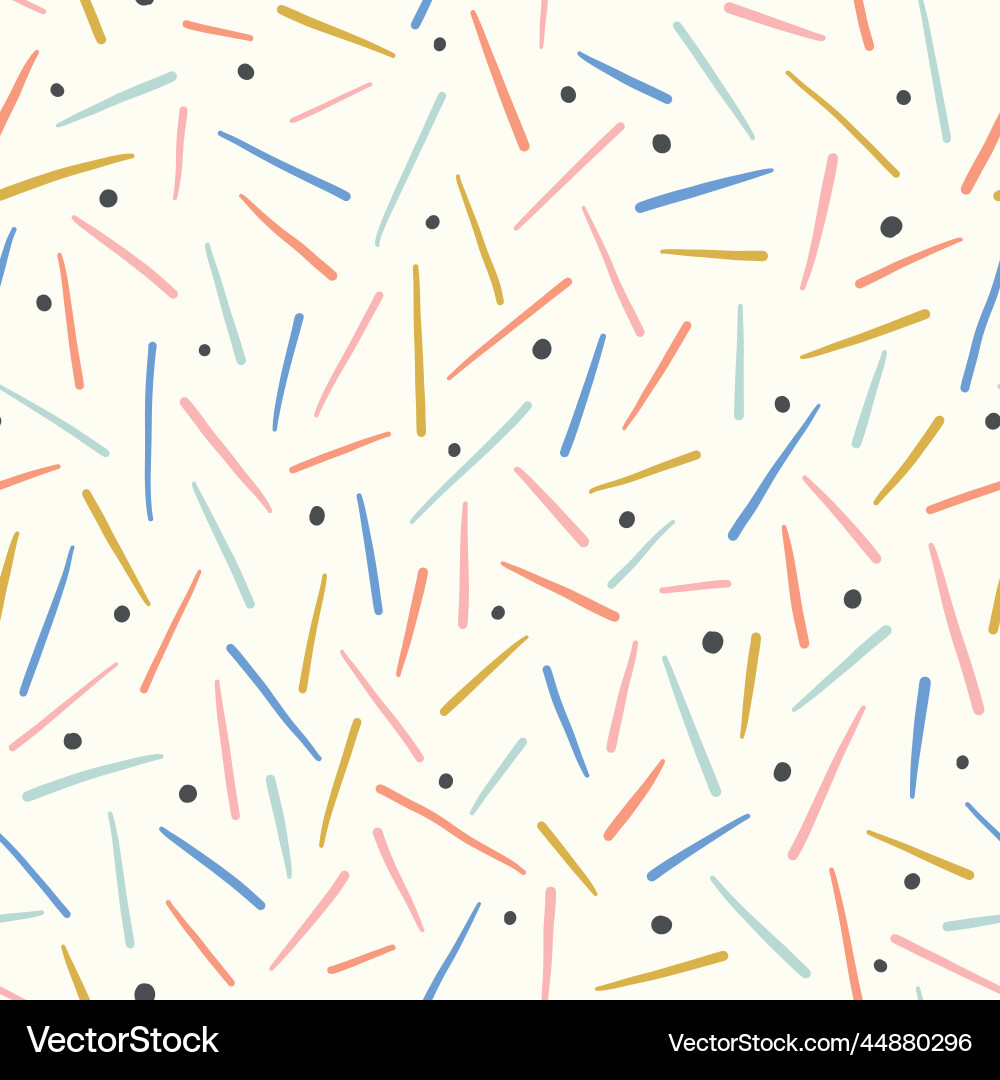 Geometric Dot Pattern Background vector image