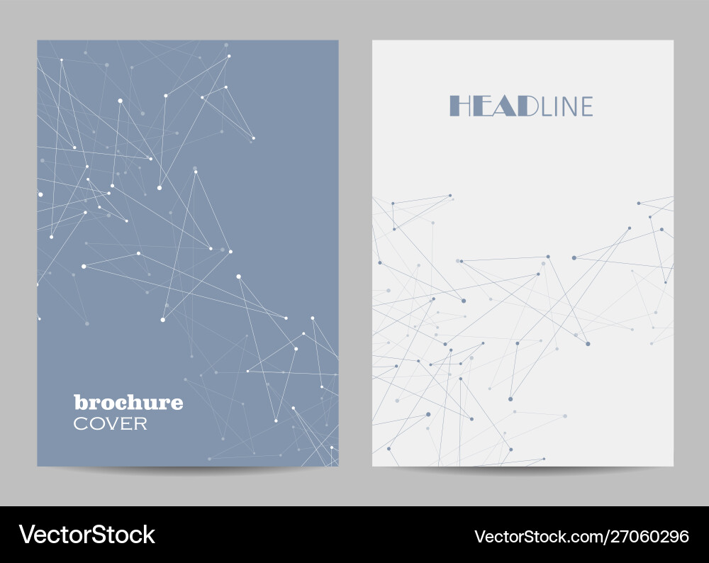 Geometric pattern with connected lines and dots Geometric pattern with connected lines and dots vector image