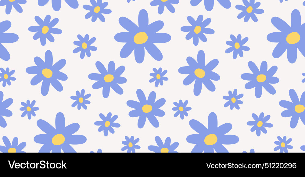 Groove Blumen nahtlose Muster naive Hand gezeichnet Groove Blumen nahtlose Muster naive Hand gezeichnet vektorbild