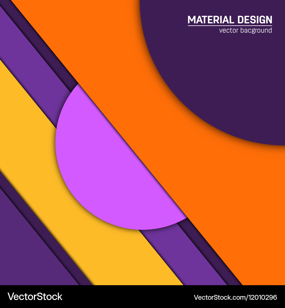 Material design background abstract vector image