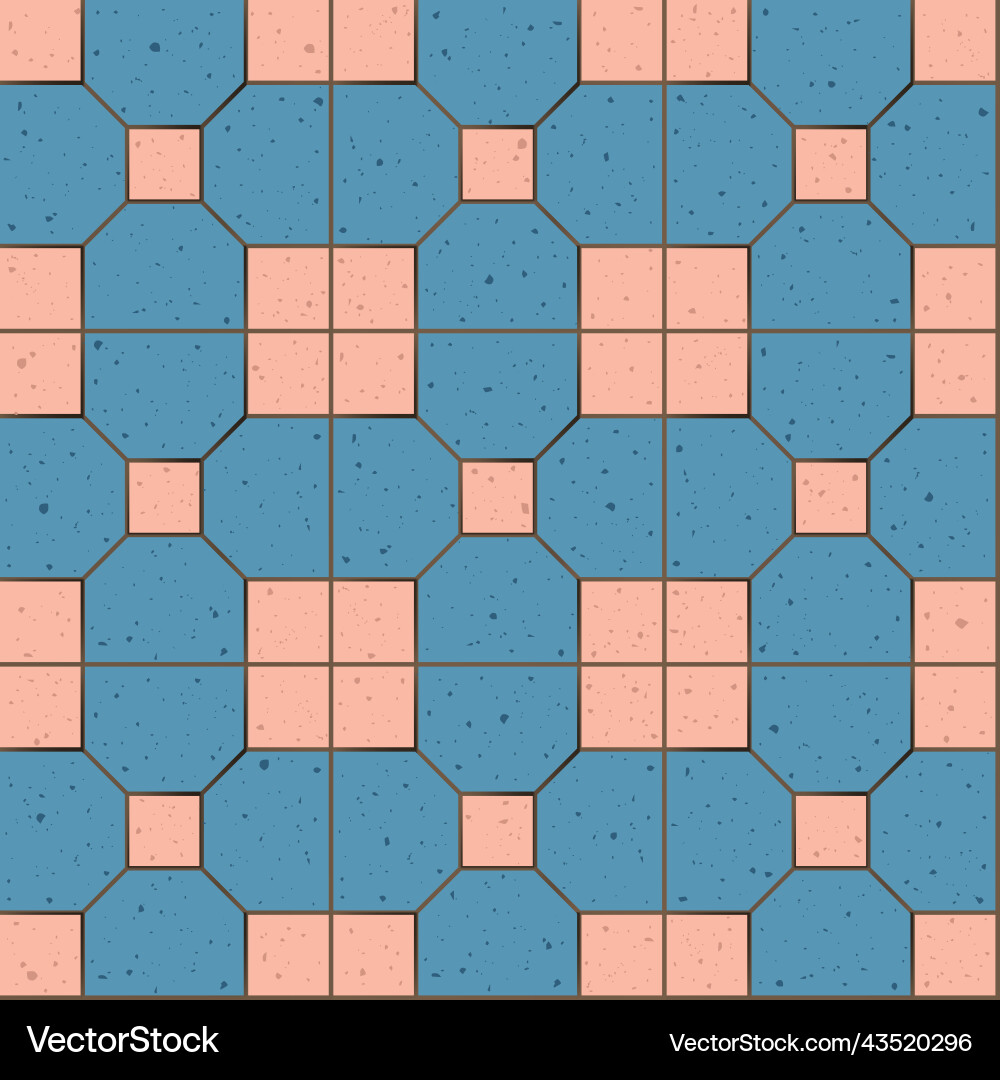 Retro iconic old hong kong or taiwan flooring Retro iconic old hong kong or taiwan flooring vector image