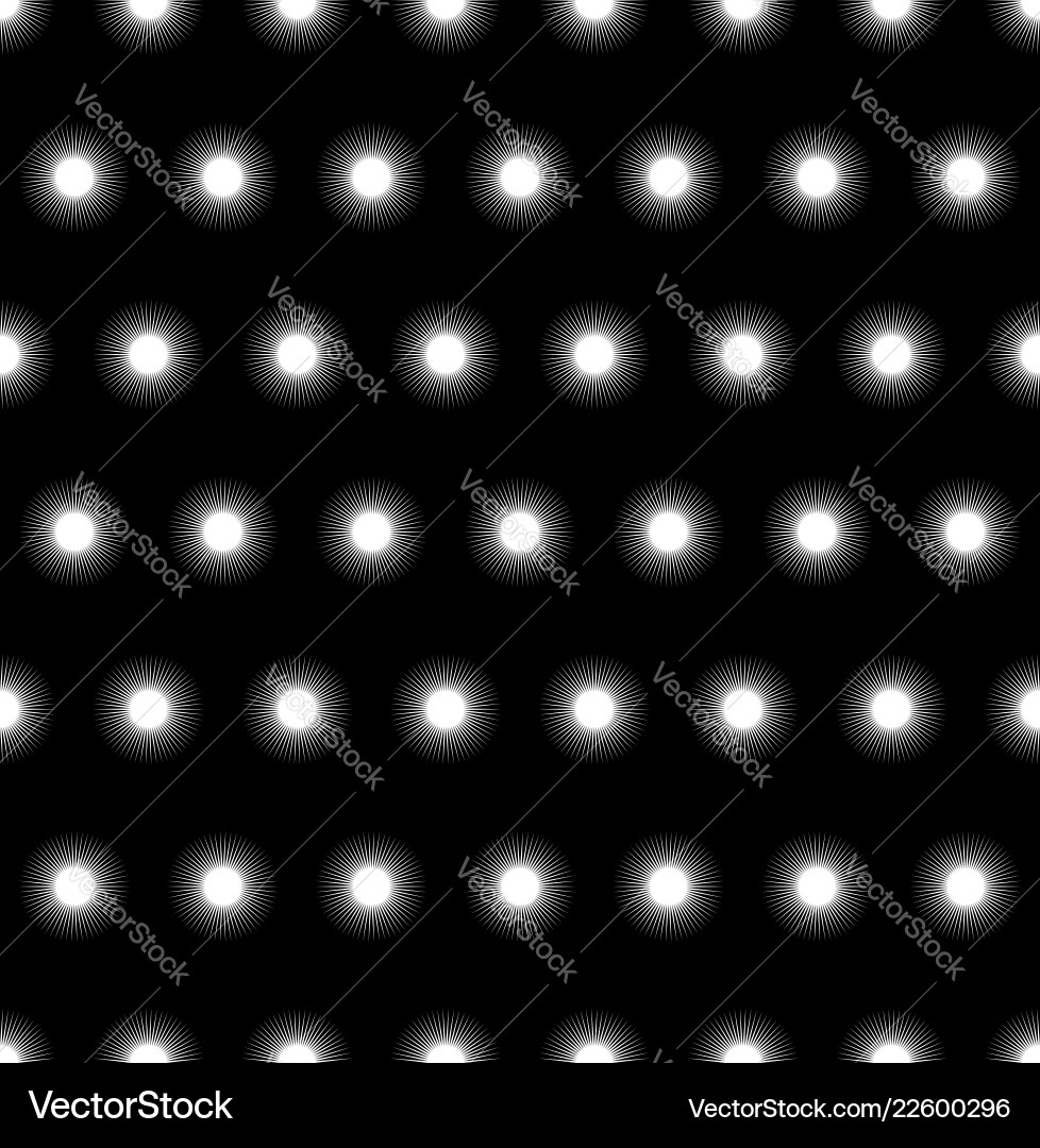 Seamless pattern with pointed spiny spiky shapes Seamless pattern with pointed spiny spiky shapes vector image