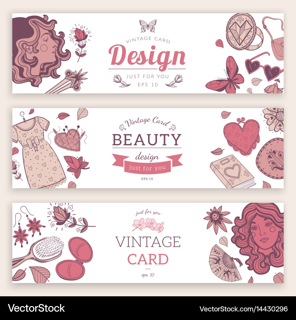 Sketch objects composition Vector Image
