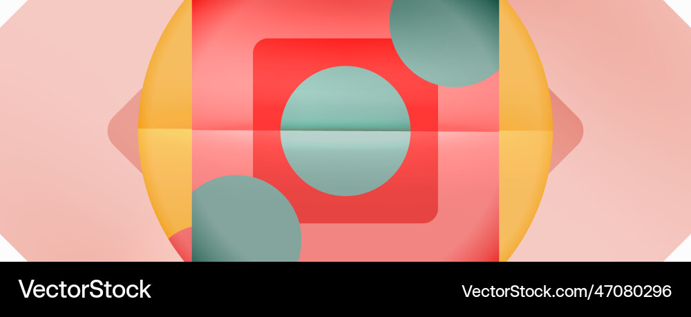 Triangles and circles abstract background Triangles and circles abstract background Vector Image