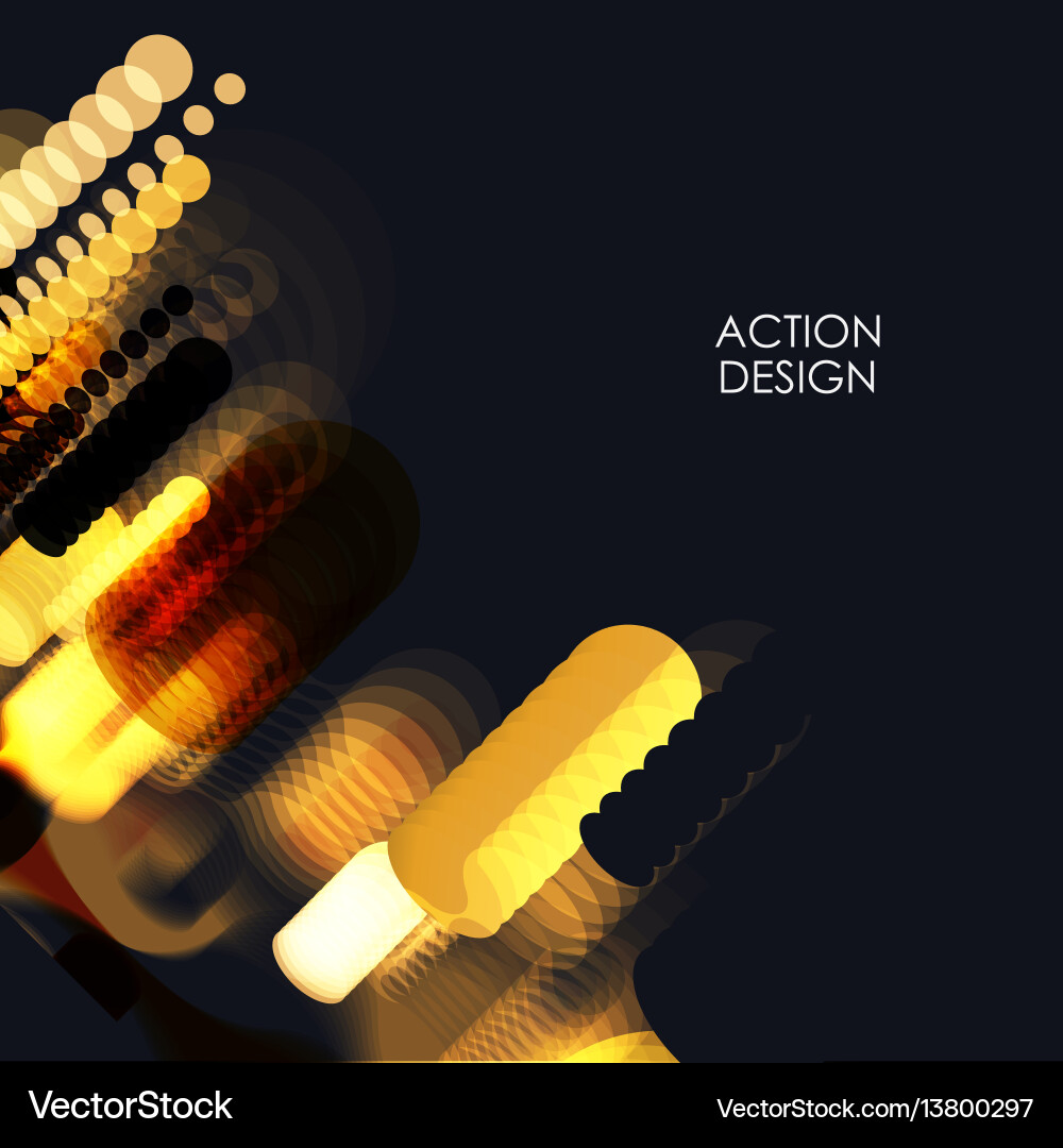 Abstract background with design elements vector image