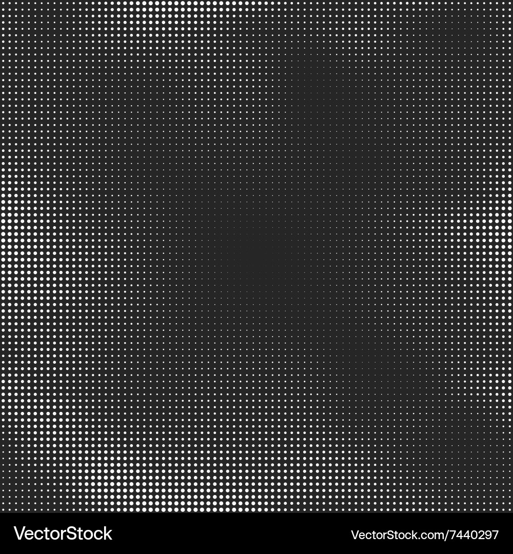 Abstract Halftone Pattern Vector Image