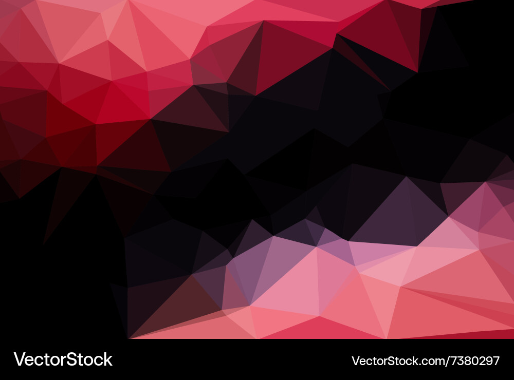 Niedriger Polygon Hintergrund Vektorbild
