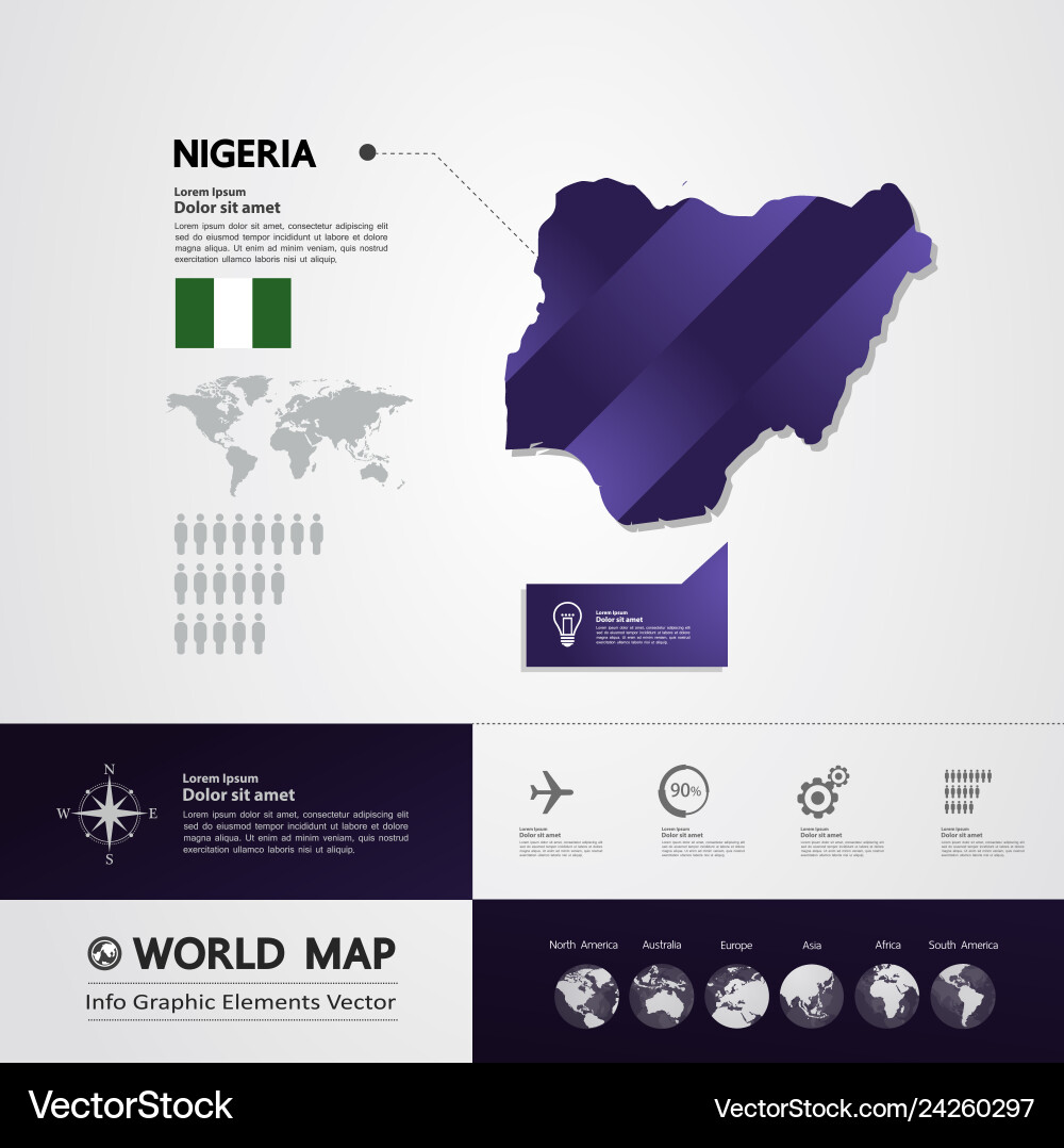 Rwanda map Royalty Free Vector Image - VectorStock