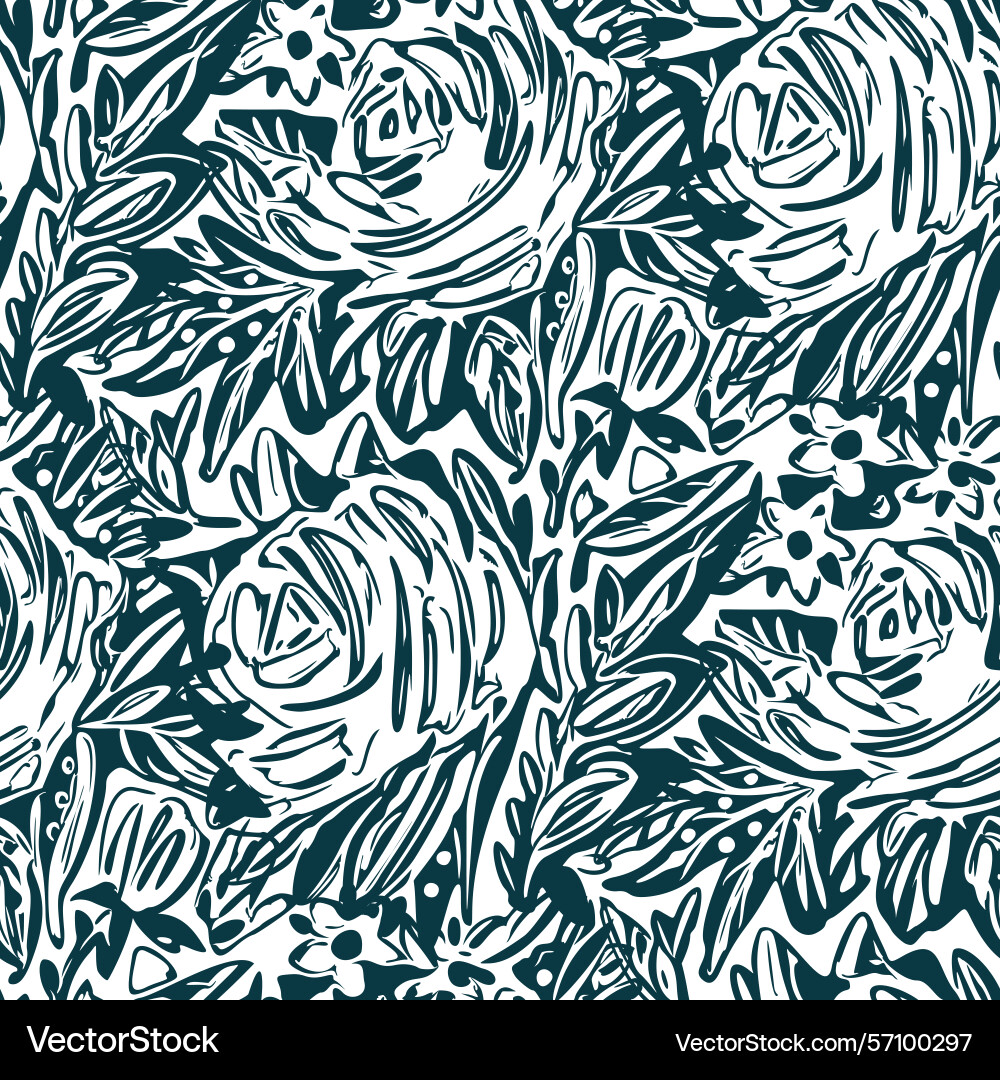 Seamless pattern with a simple abstract drawing Seamless pattern with a simple abstract drawing Vector Image