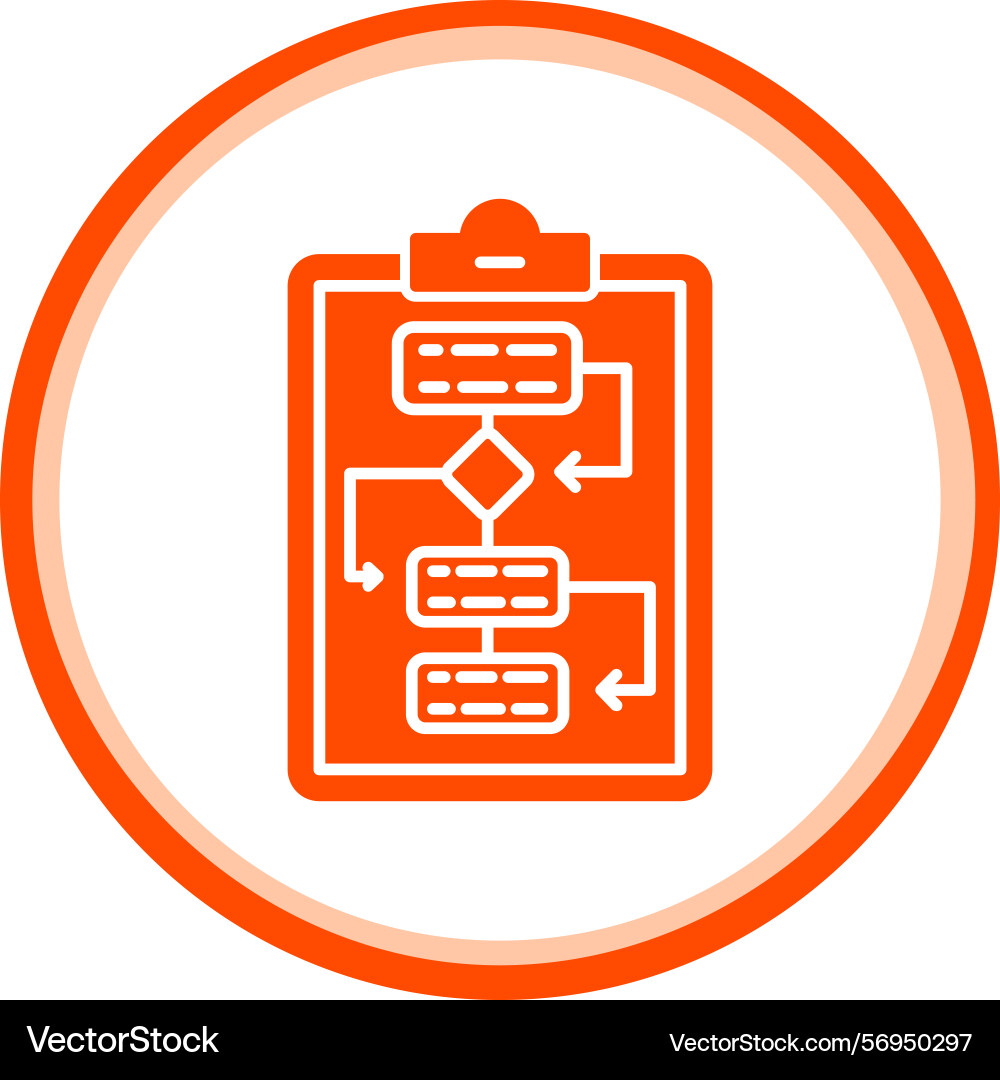 Workflow icon Vector Image