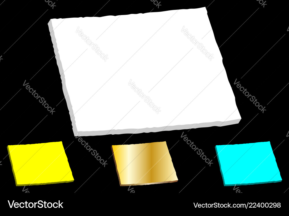 3D Colorado Map - Color Gradient Vector Image
