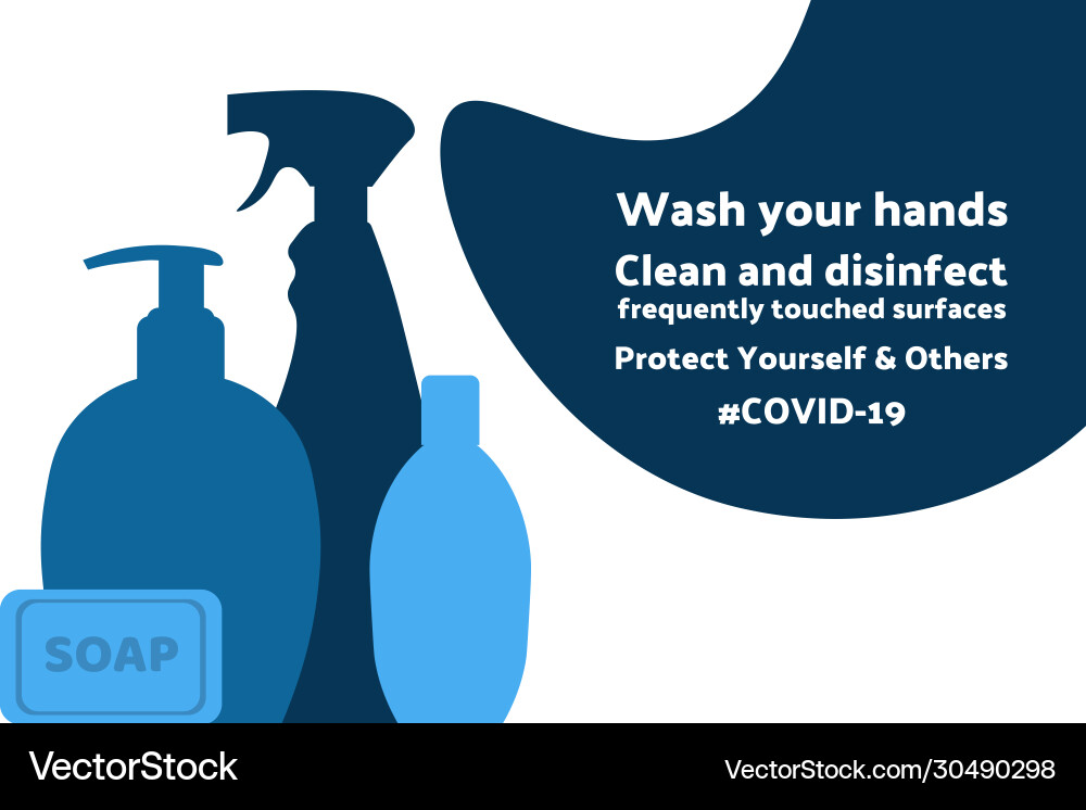 Desinfektionsausrüstung covid-19 coronavirus Desinfektionsausrüstung covid-19 coronavirus vektorbild