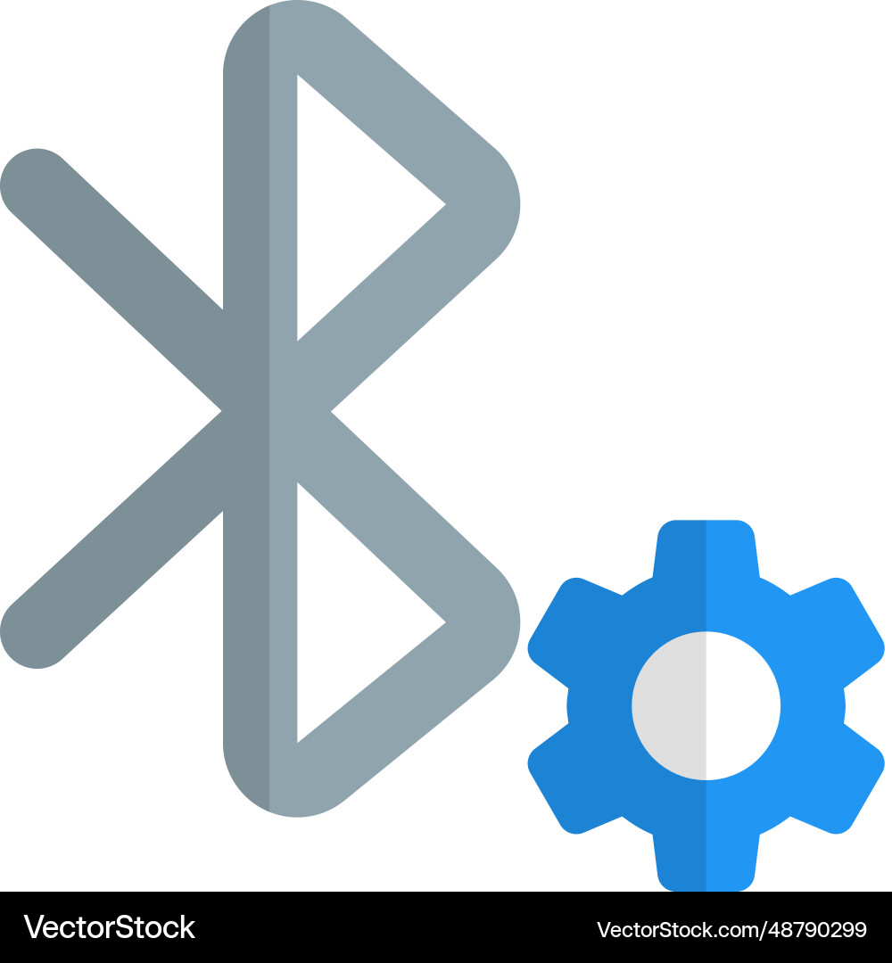 Bluetooth option added in shortcut for setting vector image