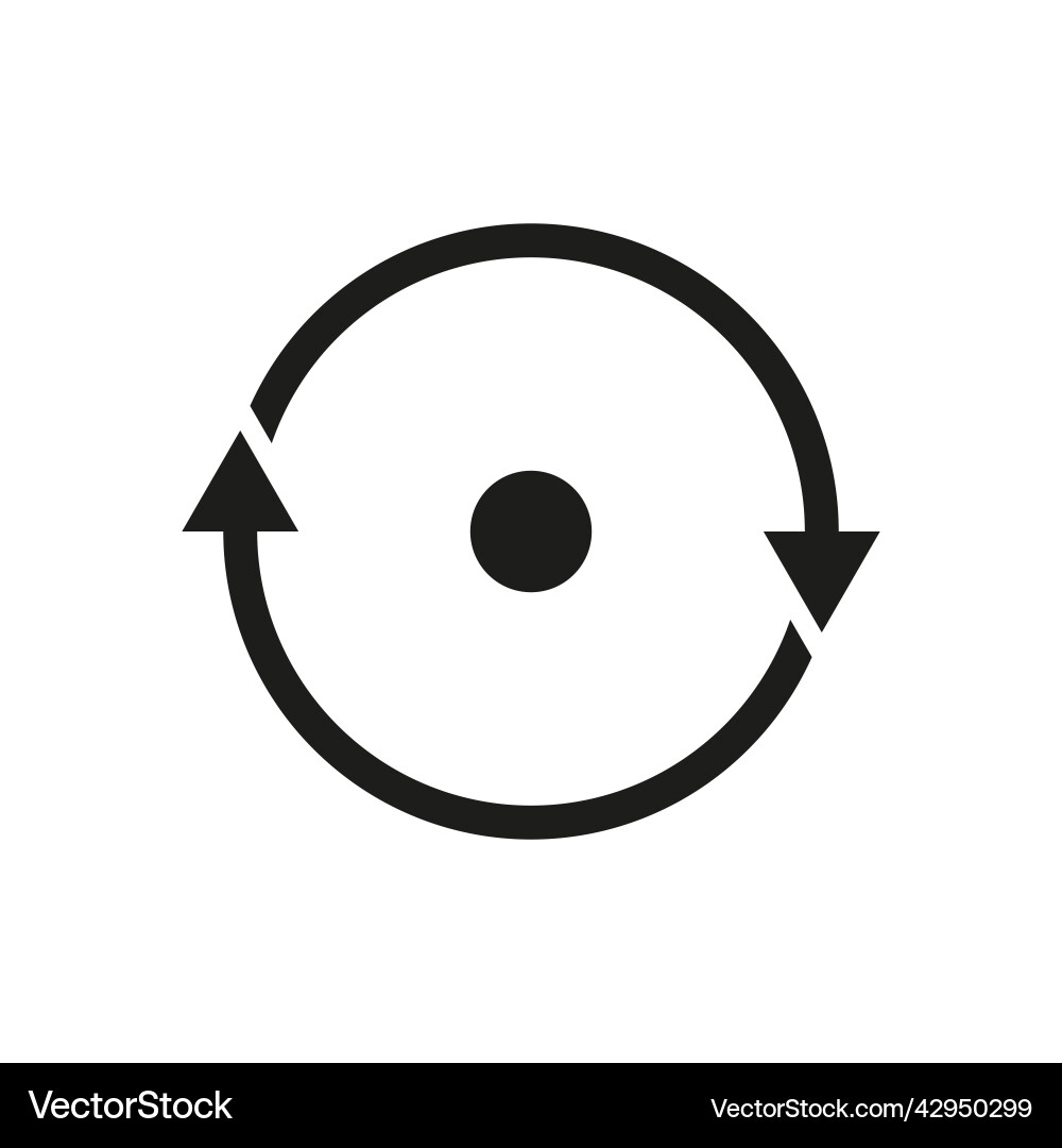 Consistency icon circle outline simple linear Consistency icon circle outline simple linear vector image