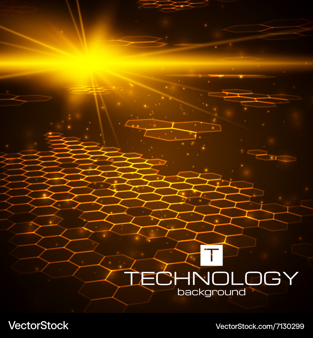 Futuristic digital background with space for text vector image