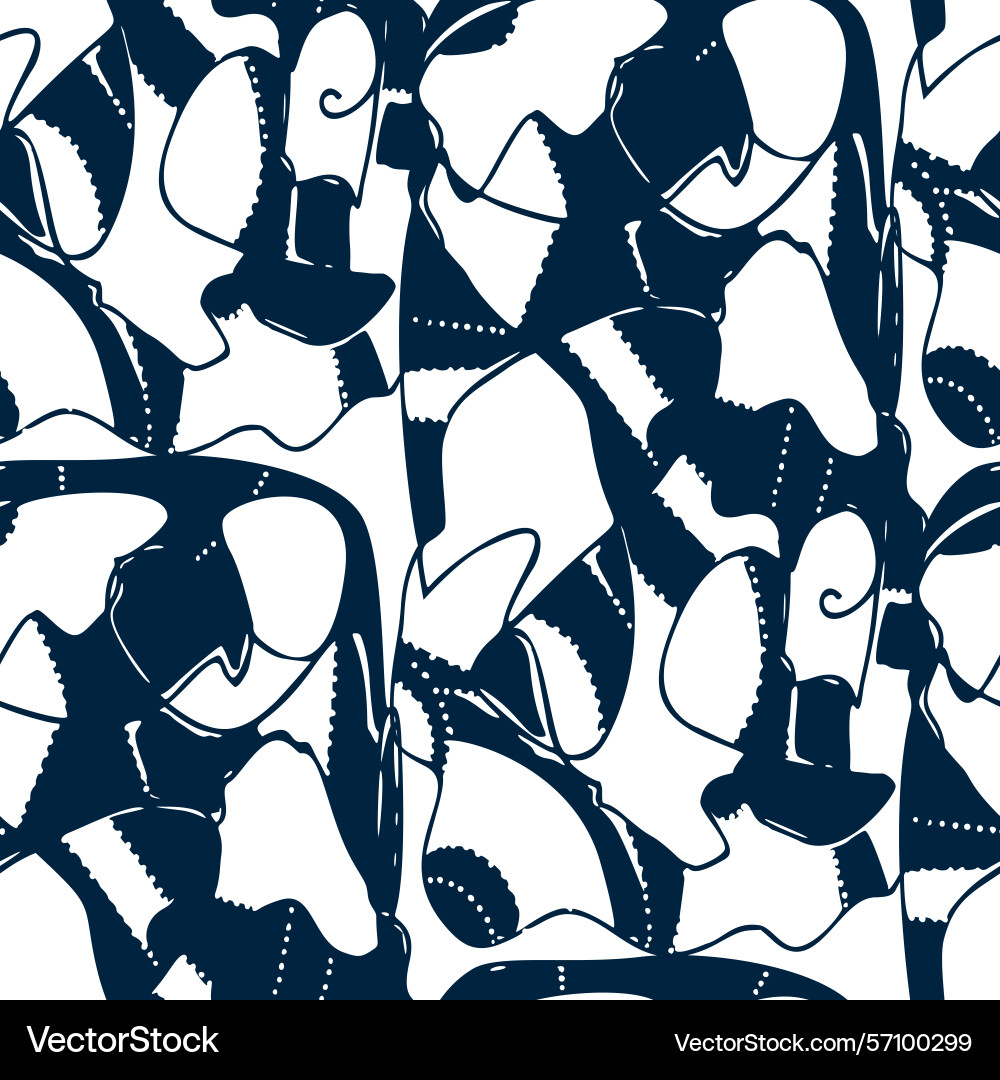 Seamless pattern with a simple abstract drawing Seamless pattern with a simple abstract drawing vector image