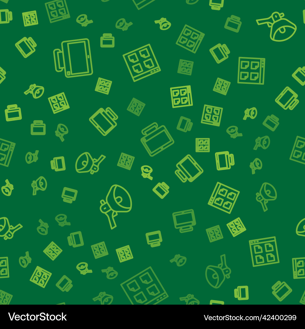 Set line computer monitor megaphone and browser Set line computer monitor megaphone and browser Vector Image