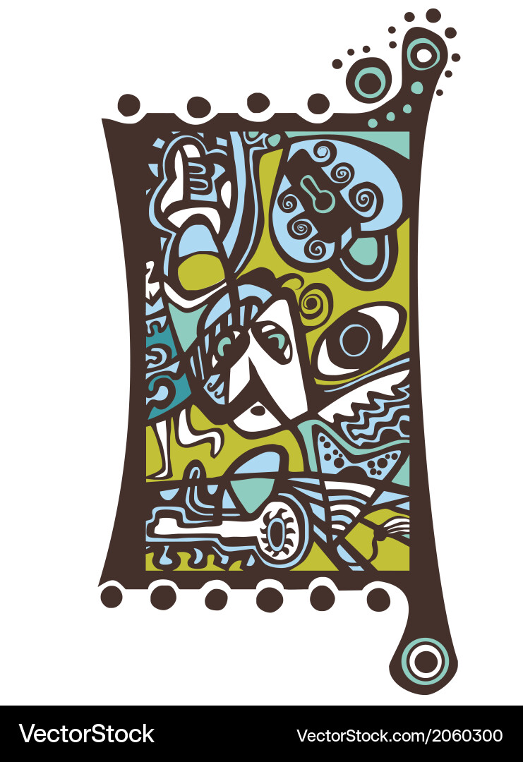Abstract pattern Vector Image