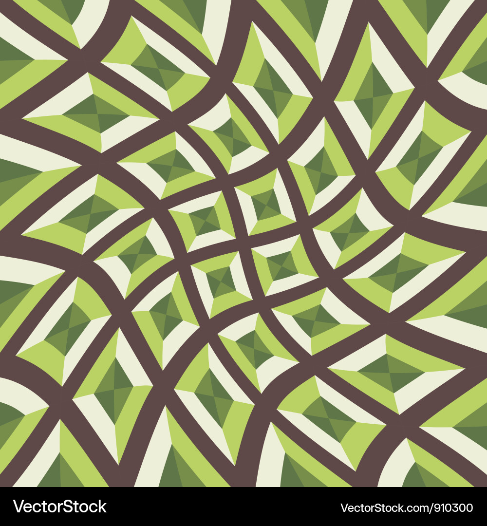 Geometric Pattern Fabric Background vector image