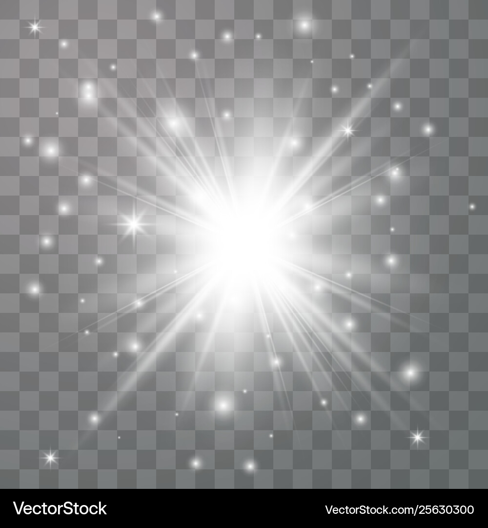Glow light effect Vector Image