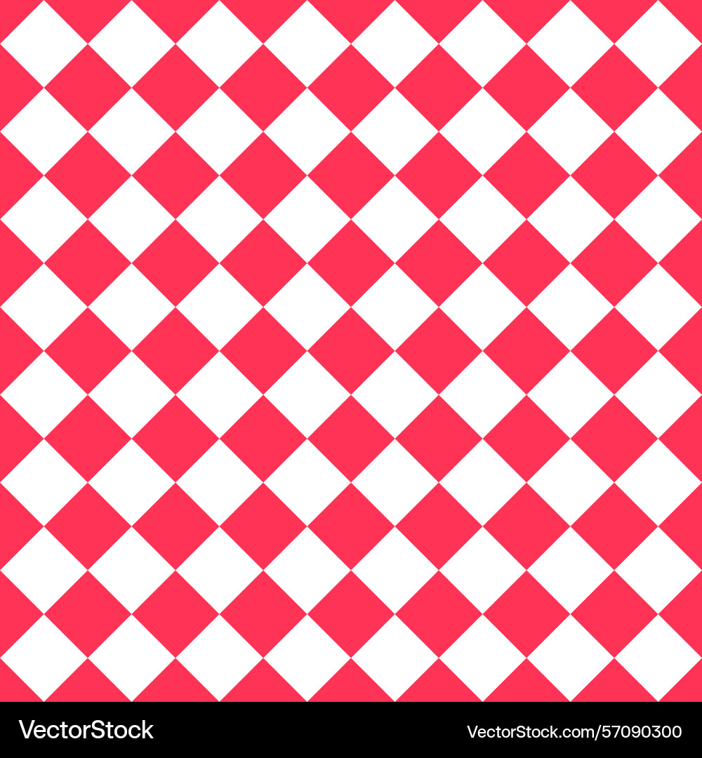 Harlequin checkered seamless pattern diagonal Harlequin checkered seamless pattern diagonal vector image