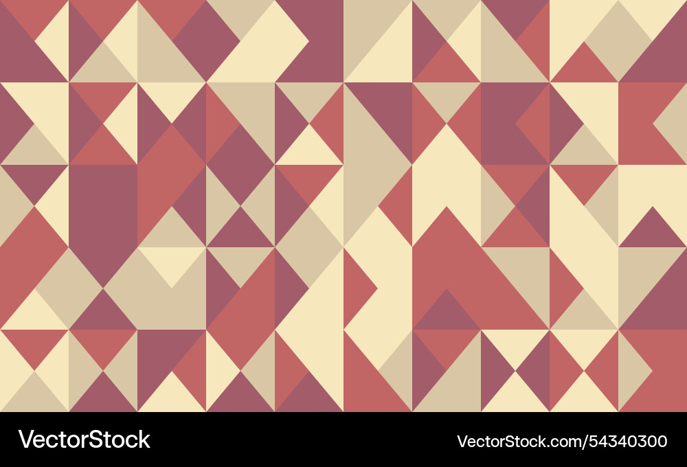 Modern geometric pattern with artistic shapes Vector Image